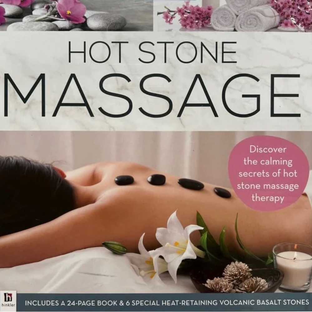 NEW in box Hot Stone Massage Kit
